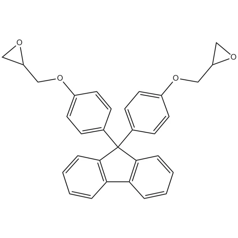 2,2'-[9h-fluoren-9-ilidenbis(4,1-fenilenoksimetilenas)]bis-oksiranas CAS 47758-37-2